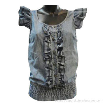 Ladies' denim top